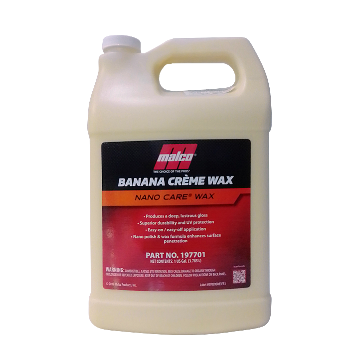 NANO CARE Banana Creme Wax Galon Malco